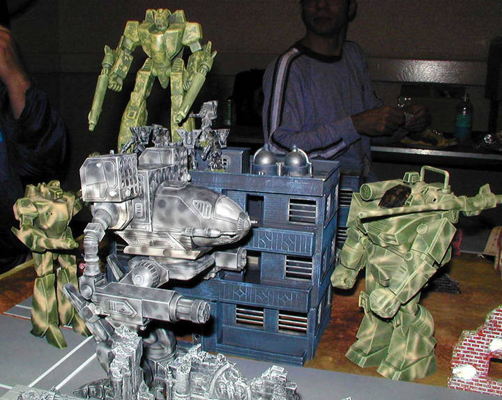 Mad Cat Shadowhawk and friends